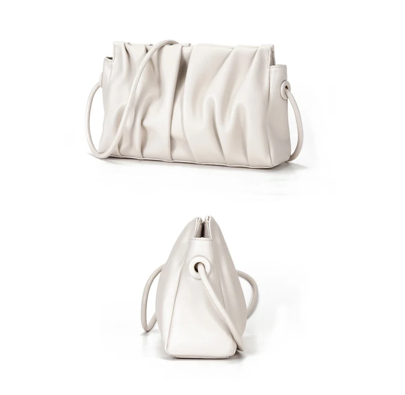 Women Handbag Luxury Messenger Bag Drape Genuine Leather Shoulder Bag Hc6f3911c6de346d6af2bc8e33d52028cO Bag
