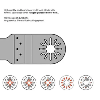 38x Mix Oscillating Multi Tool Saw Blade Accessories Set For Makita Multimaster,
38x Mix Oscillating Multi Tool Saw Blade Accessories Set For Makita Multimaster,