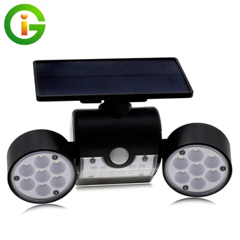LED Solar Light Outdoor Double Head Solar Lamp Powered Sunlight Waterproof PIR Motion Sensor Street Light for Garden Decoration
LED Solar Light Outdoor Double Head Solar Lamp Powered Sunlight Waterproof PIR Motion Sensor Street Light for Garden Decoration