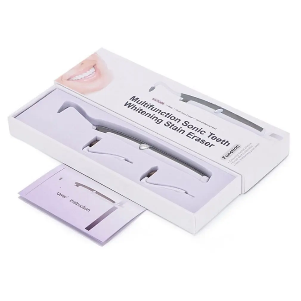 Multifunction LED Sonic Vibrating Electric Teeth Whitening Eraser Polishing Scaler Tartar Removal Grinding Stains | Бытовая техника