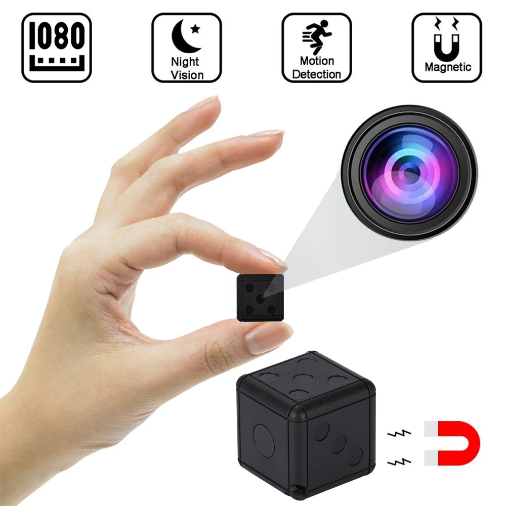 1080P HD Mini Camcorder Micro Camera Night Vision Motion Detection Recorder Video Voice Security Recorder Support TF card 32GB
1080P HD Mini Camcorder Micro Camera Night Vision Motion Detection Recorder Video Voice Security Recorder Support TF card 32GB