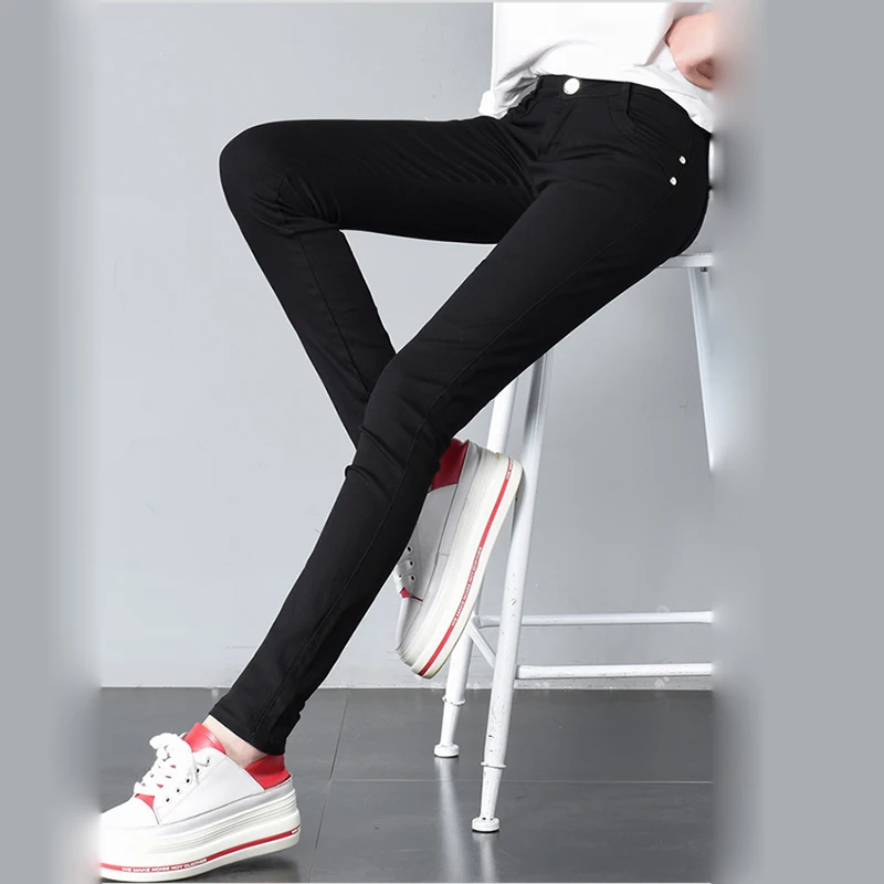 Spring Women's plus size basic Pants Pencil casual Trousers elastic Pants For Women Slim Ladies Jean Trousers Female many color
Spring Women's plus size basic Pants Pencil casual Trousers elastic Pants For Women Slim Ladies Jean Trousers Female many color