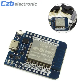 TTGO ESP32 WiFi Bluetooth For Wemos D1 Mini ESP8266 ESP-32S Integrated Wireless Module With Pins
TTGO ESP32 WiFi Bluetooth For Wemos D1 Mini ESP8266 ESP-32S Integrated Wireless Module With Pins