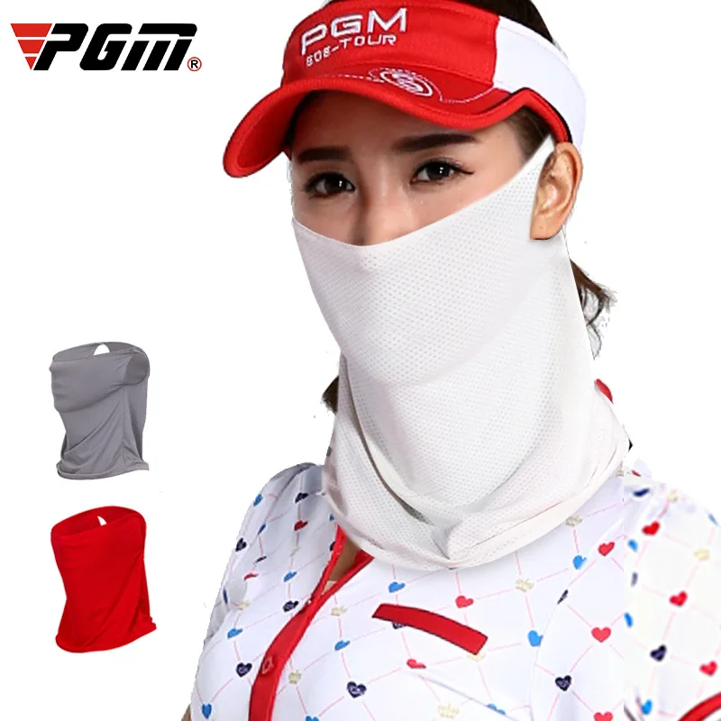 

Pgm, Солнцезащитная маска для гольфа, унисекс, ледяной шелковый шарф, летняя, защита лица от солнца, защита от УФ-лучей, зеркальная маска