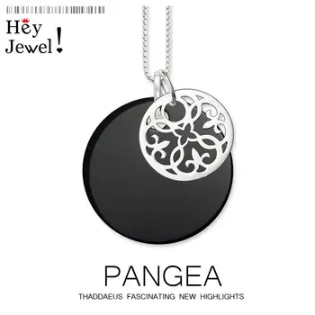 Necklace Obsidian Disc Ornamen,2020 Brand Spring Link Chain Fashion Jewelry Europe 925 Sterling Silver Bijoux Gift For Women
Necklace Obsidian Disc Ornamen,2020 Brand Spring Link Chain Fashion Jewelry Europe 925 Sterling Silver Bijoux Gift For Women