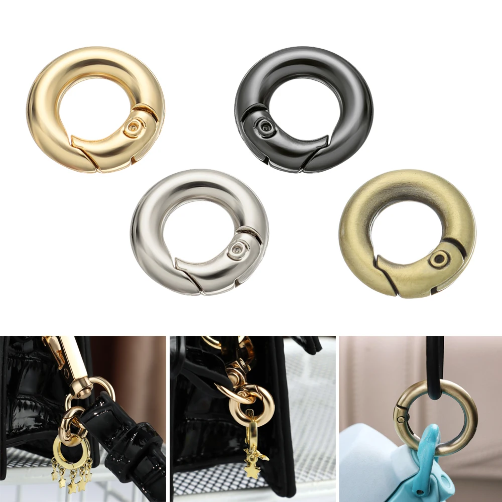 7mm Zinc Alloy Plated Gate Spring O-Ring Buckles Clips Carabiner Purses Handbags Round Push Trigger Snap Hooks Carabiner
7mm Zinc Alloy Plated Gate Spring O-Ring Buckles Clips Carabiner Purses Handbags Round Push Trigger Snap Hooks Carabiner