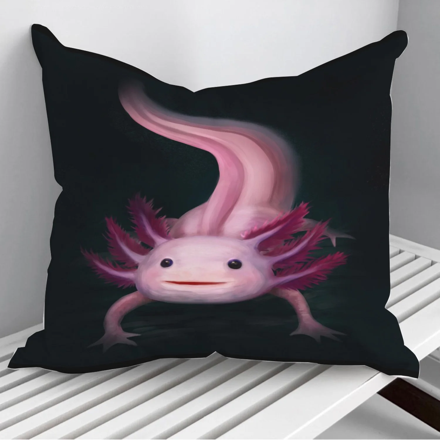 Axolotl наволочка для диванной подушки домашний Декор 45*45 см 40*40 см Подарочная наволочка Cojines Прямая поставка 
Axolotl наволочка для диванной подушки домашний Декор 45*45 см 40*40 см Подарочная наволочка Cojines Прямая поставка