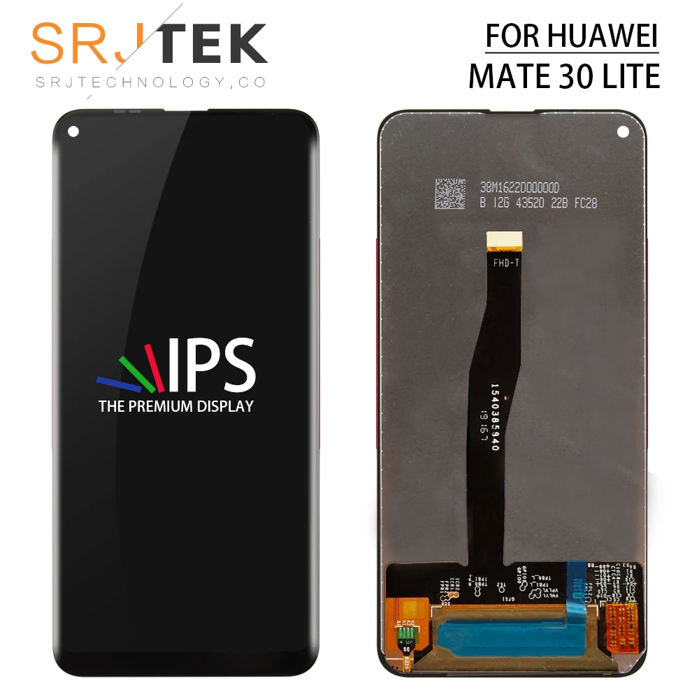 Srjtek For Huawei Mate 30 LCD Panel Touch For Screen Digitizer Frame Replacement Parts For Huawei MATE 30 Glass Display
Srjtek For Huawei Mate 30 LCD Panel Touch For Screen Digitizer Frame Replacement Parts For Huawei MATE 30 Glass Display