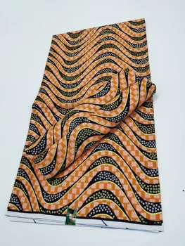 Guarunteed High Quality Golden Powder Wax Fabric African Print Wax Fabric 100% Cotton for Dress 
Guarunteed High Quality Golden Powder Wax Fabric African Print Wax Fabric 100% Cotton for Dress