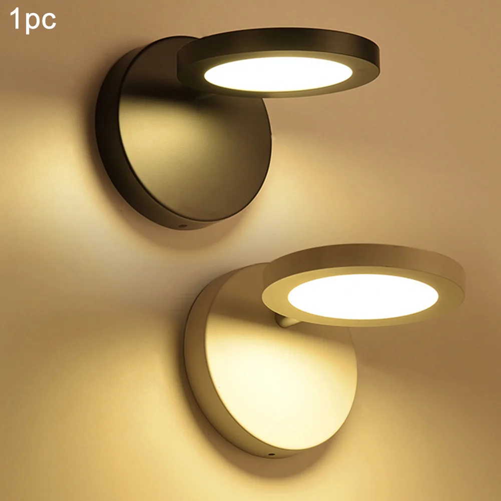 180 Degrees Rotation Living Room With Screws Bedroom Stairway Modern Simple Bedside Button Switch LED Wall Light Sconce Lamp
180 Degrees Rotation Living Room With Screws Bedroom Stairway Modern Simple Bedside Button Switch LED Wall Light Sconce Lamp
