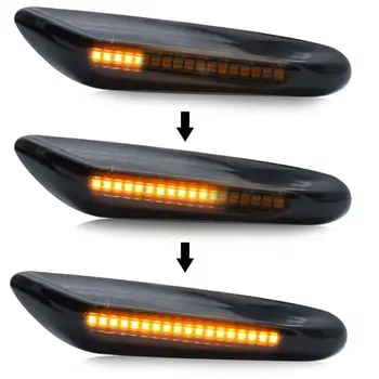 Car LED Light Side Indicator Smoke Turn Signal For BMW E90 E92 E60 E87 E82 ABS Plastic Car Side Marker Lights
Car LED Light Side Indicator Smoke Turn Signal For BMW E90 E92 E60 E87 E82 ABS Plastic Car Side Marker Lights