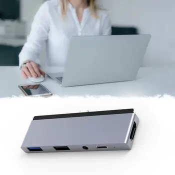 Type-C Hub To HDMI PD3.5/USB3.0/USB2.0 Hub Compatible With IPad Pro 2018/2019/2020 And Other Type-C Ports
Type-C Hub To HDMI PD3.5/USB3.0/USB2.0 Hub Compatible With IPad Pro 2018/2019/2020 And Other Type-C Ports