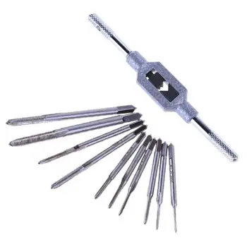 11 PCS/Set Premium Professional Durable M1-M3.5 Watch Repair Kit Hand Screw Thread Metric Plug Tap Set Screw Tap Set
11 PCS/Set Premium Professional Durable M1-M3.5 Watch Repair Kit Hand Screw Thread Metric Plug Tap Set Screw Tap Set