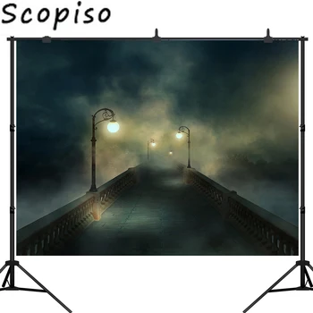 Scopiso Halloween Photography Backdrop Dark Foggy Blurred Bridge Street Light Photography Backdrop Photo Background Studio Prop
Scopiso Halloween Photography Backdrop Dark Foggy Blurred Bridge Street Light Photography Backdrop Photo Background Studio Prop