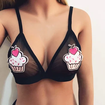 Women Lace Bra Mesh Demi Shelf Bra Unlined See Through Bralette Cute Pattern XRQ88
Women Lace Bra Mesh Demi Shelf Bra Unlined See Through Bralette Cute Pattern XRQ88