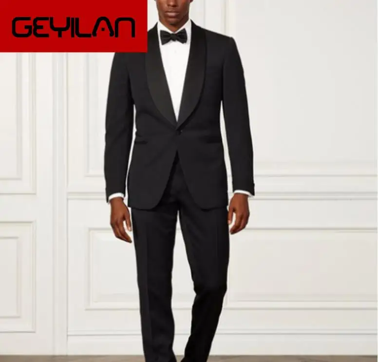 2019 Men Suits Fashion One button Men's Slim Fit High Quanlity business men Wedding suit Groomsmen Groom Suits (Jacket+Pants)
2019 Men Suits Fashion One button Men's Slim Fit High Quanlity business men Wedding suit Groomsmen Groom Suits (Jacket+Pants)