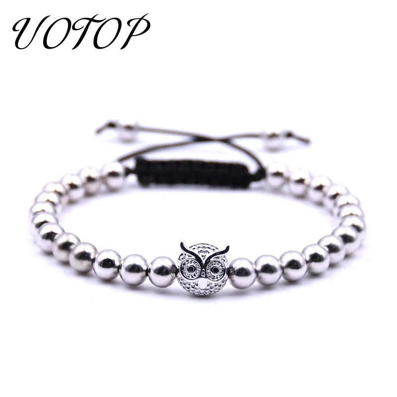 UOTOP 2019 New Anil Arjandas Gold Silver Color Owl Bracelet Women Men Adjustable Braided Macrame Thread Bracelets Pulsera Hombre
UOTOP 2019 New Anil Arjandas Gold Silver Color Owl Bracelet Women Men Adjustable Braided Macrame Thread Bracelets Pulsera Hombre