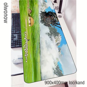 Howl's Moving Castle mousepad 900x400x3mm gaming mouse pad New arrival gamer mat computer desk padmouse keyboard anime play mats
Howl's Moving Castle mousepad 900x400x3mm gaming mouse pad New arrival gamer mat computer desk padmouse keyboard anime play mats