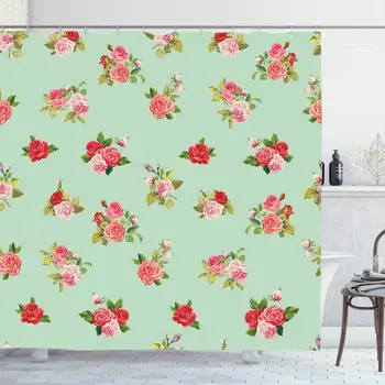 Shower Curtain Set with Hooks 72x72 Pattern Flower Flora Leaf Floral Rose Artwork Roses Abstract Red Nature Design Accent Bloom
Shower Curtain Set with Hooks 72x72 Pattern Flower Flora Leaf Floral Rose Artwork Roses Abstract Red Nature Design Accent Bloom