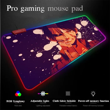 Yuzuoan DIY RGB Gaming Mouse Pad USB Wired LED Colorful Lighting Attacking Giant One-piece Large Comfortable Mouse Pad 900X400X4
Yuzuoan DIY RGB Gaming Mouse Pad USB Wired LED Colorful Lighting Attacking Giant One-piece Large Comfortable Mouse Pad 900X400X4