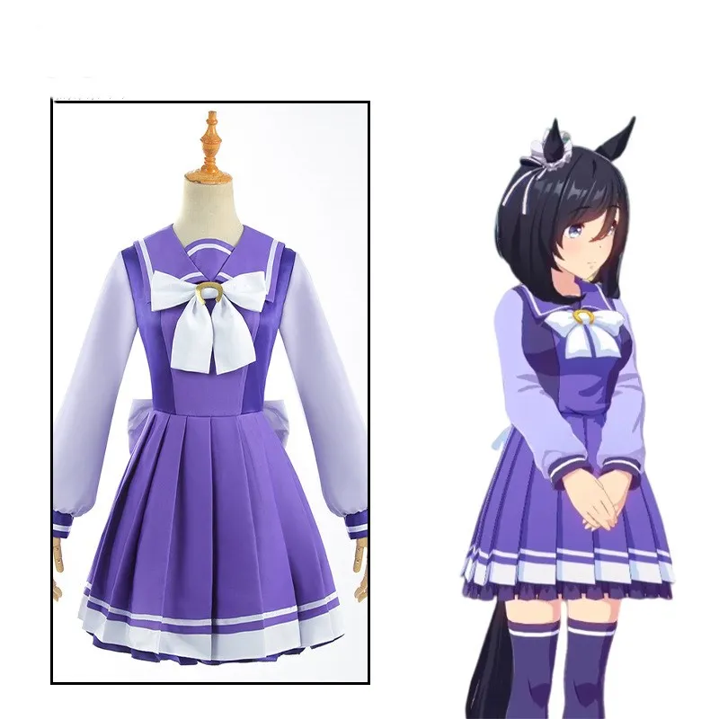 Anime! Umamusume:Pretty Derby Special Week JK Dress Winter School Uniform Cosplay Costume Halloween Party Outfit Women 2021 NEW
Anime! Umamusume:Pretty Derby Special Week JK Dress Winter School Uniform Cosplay Costume Halloween Party Outfit Women 2021 NEW