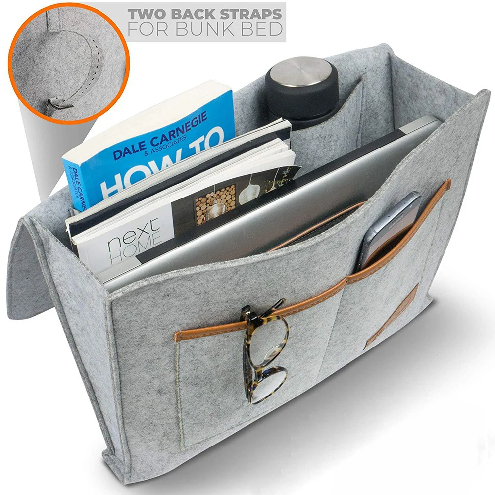 Felt Bedside Storage Bag Pockets Convenient Bed Organizer Home Sofa Bedside Desk Eco-Friendly Felt Hanging Storage Organizer
Felt Bedside Storage Bag Pockets Convenient Bed Organizer Home Sofa Bedside Desk Eco-Friendly Felt Hanging Storage Organizer