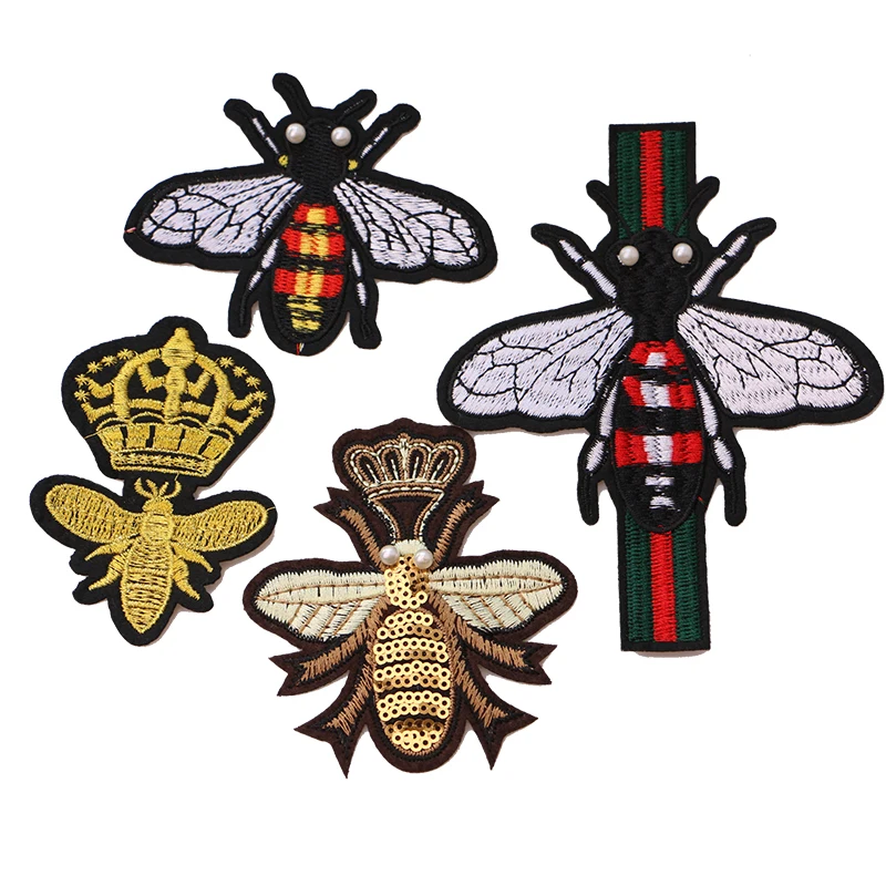 Animal Decorative Patch Golden Bee icon Embroidered Applique Patches For DIY Iron on Badges Stickers on backpack,the clothes
Animal Decorative Patch Golden Bee icon Embroidered Applique Patches For DIY Iron on Badges Stickers on backpack,the clothes