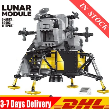2020 IN Stock 2020 Creator Expert Apollo 11 Moon Space Rocket Lunar Lander Compatible 10266 60003 Building Blocks Kit Toys
2020 IN Stock 2020 Creator Expert Apollo 11 Moon Space Rocket Lunar Lander Compatible 10266 60003 Building Blocks Kit Toys