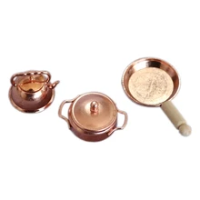 Realistic Cookware Cute Mini Pan/Kettle 1/6 1/12 Dollhouse Decorative Kitchen Set Model Faux Stockpot Photostudio Props
Realistic Cookware Cute Mini Pan/Kettle 1/6 1/12 Dollhouse Decorative Kitchen Set Model Faux Stockpot Photostudio Props