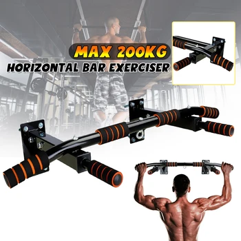 200KG Wall Mounted Horizontal Bars with Wide Anti-slip pad Home Gym Workout Chin Up Pull Up Training Bar Sport Fitness Equipment
200KG Wall Mounted Horizontal Bars with Wide Anti-slip pad Home Gym Workout Chin Up Pull Up Training Bar Sport Fitness Equipment