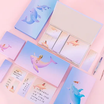 Cute Animal Wale Memo Pad Set Box Paper Stationery Sticky Notes Square Message To Do List Planner Record Kawaii Cartoon
Cute Animal Wale Memo Pad Set Box Paper Stationery Sticky Notes Square Message To Do List Planner Record Kawaii Cartoon