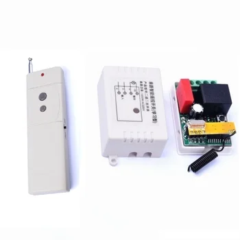 433MHz Universal Wireless Remote AC220V 1CH rf Relay and Transmitter Remote Garage/LED/Light/Fan/Home appliance Control switch
433MHz Universal Wireless Remote AC220V 1CH rf Relay and Transmitter Remote Garage/LED/Light/Fan/Home appliance Control switch