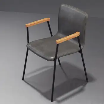 American Retro Dining Chair Loft Leisure Designer Office Chair Iron Creative Chair With Armrest Chair Backrest Negotiation Chair
American Retro Dining Chair Loft Leisure Designer Office Chair Iron Creative Chair With Armrest Chair Backrest Negotiation Chair
