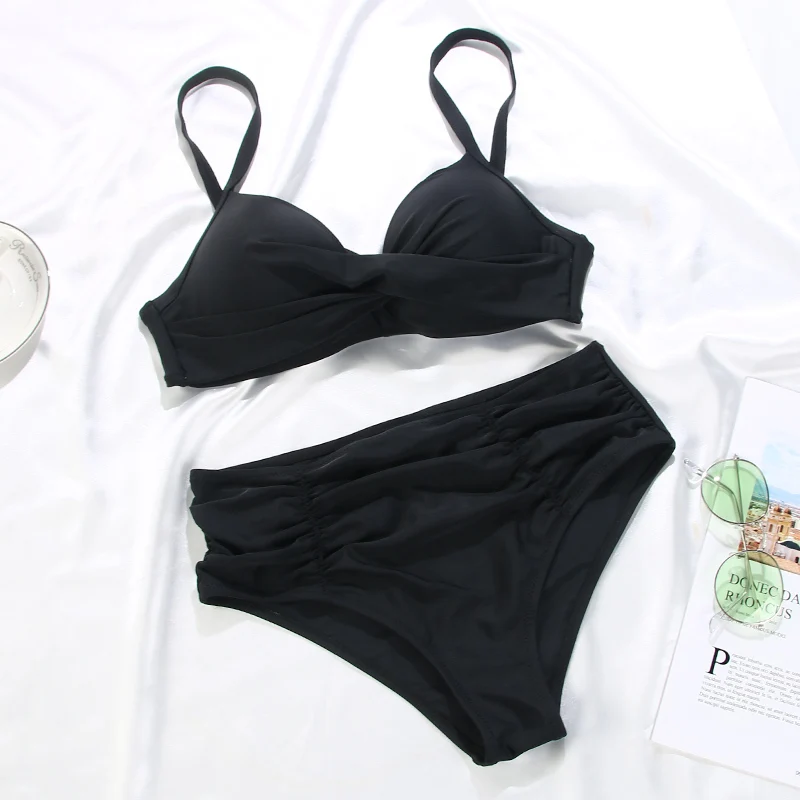 Maillot De Bain Rinabe Bikini Push Up Volants Pour Femmes Maillot