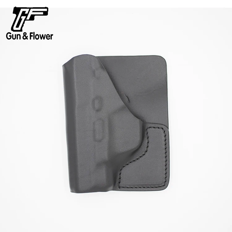 Gunflower Open Muzzle Fast Draw Italy Leather Universal Wallet Pocket Holster for Glock 26/27/33
Gunflower Open Muzzle Fast Draw Italy Leather Universal Wallet Pocket Holster for Glock 26/27/33