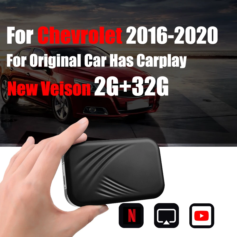 For Apple Carplay Ai Box Tv For Cars New upgrade 2+32G For Chevrolet Car Multimedia Player Mirror Link Android7.0 Auto TV Box 
For Apple Carplay Ai Box Tv For Cars New upgrade 2+32G For Chevrolet Car Multimedia Player Mirror Link Android7.0 Auto TV Box