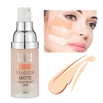 LULAA 6 Colors Makeup Liquid Foundation Full Coverage Concealer Cream Brighten Waterproof Base Face Matte Foundation Cosmetics
LULAA 6 Colors Makeup Liquid Foundation Full Coverage Concealer Cream Brighten Waterproof Base Face Matte Foundation Cosmetics
