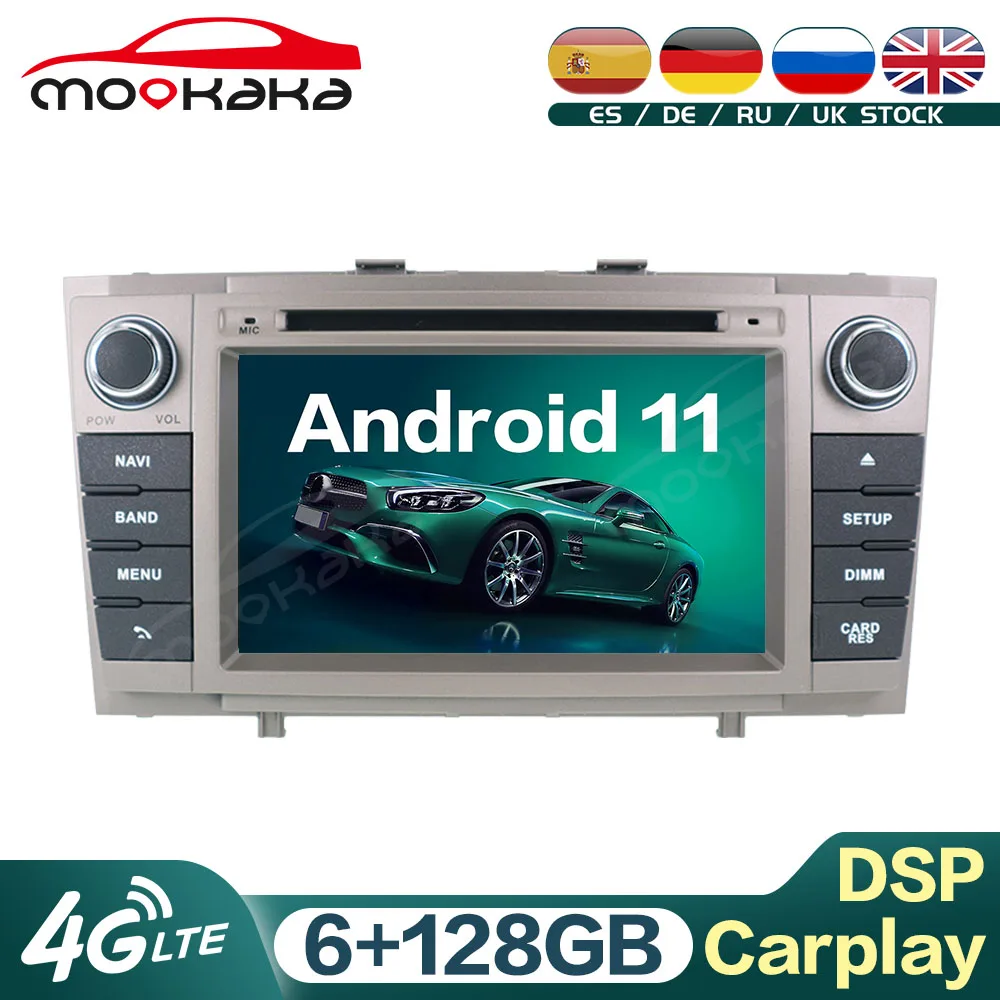 Автомобильный мультимедийный DVD-плеер, Android 11, 6 ГБ + 128 Гб для Toyota Avensis T27 2009-2015, GPS-навигация, аудио стерео головное устройство Carplay DSP
Автомобильный мультимедийный DVD-плеер, Android 11, 6 ГБ + 128 Гб для Toyota Avensis T27 2009-2015, GPS-навигация, аудио стерео головное устройство Carplay DSP