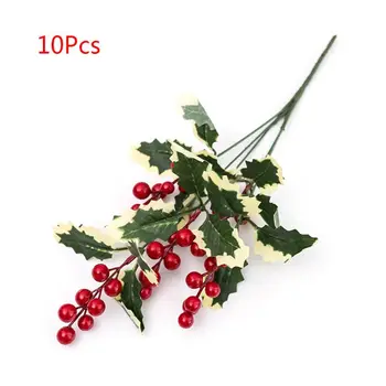 10 pcs Red Artificial Holly Berries Christmas Fake Fruit Berries Wire Stems for 517E
10 pcs Red Artificial Holly Berries Christmas Fake Fruit Berries Wire Stems for 517E
