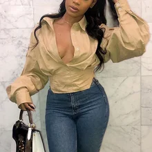 2021 Spring Temperament Cardigan Lantern Long Sleeve Lapel Loose Elegant Chic Tunic Large Size T-shirt Top Women's Long Sleeve
2021 Spring Temperament Cardigan Lantern Long Sleeve Lapel Loose Elegant Chic Tunic Large Size T-shirt Top Women's Long Sleeve