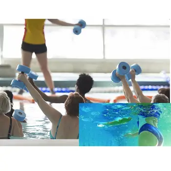 1 Pair Water Aerobics Dumbbell Aquatic EVA Barbell Aqua Fitness Pool Swimming Yoga Exercise Accessory Elastic
1 Pair Water Aerobics Dumbbell Aquatic EVA Barbell Aqua Fitness Pool Swimming Yoga Exercise Accessory Elastic