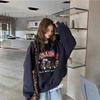 New Long Sleeve Loose Womens High Street Streetwear Girls Japan Harajuku Jumpers Casual Tops Hoodie Gift Streetwear Clothes
New Long Sleeve Loose Womens High Street Streetwear Girls Japan Harajuku Jumpers Casual Tops Hoodie Gift Streetwear Clothes