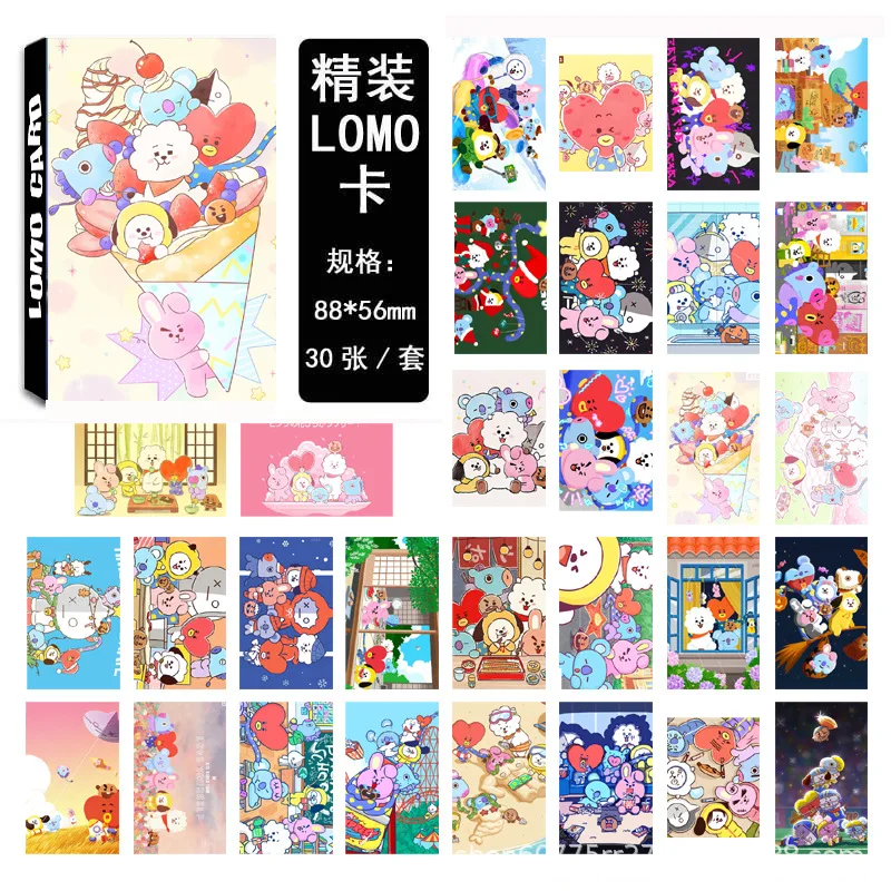 Bangtan Sonyeondan Boys Group 17 LOMO Box Card Set Cute Q Edition New Photo Tian Jiuguo Stickers & Posters)
Bangtan Sonyeondan Boys Group 17 LOMO Box Card Set Cute Q Edition New Photo Tian Jiuguo Stickers & Posters)