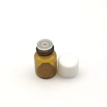 10pcs 2ml Glass Vials with Orifice Reducer plastic Screw Cap Small Essential Essential Oil Sample Mini Amber Bottle
10pcs 2ml Glass Vials with Orifice Reducer plastic Screw Cap Small Essential Essential Oil Sample Mini Amber Bottle