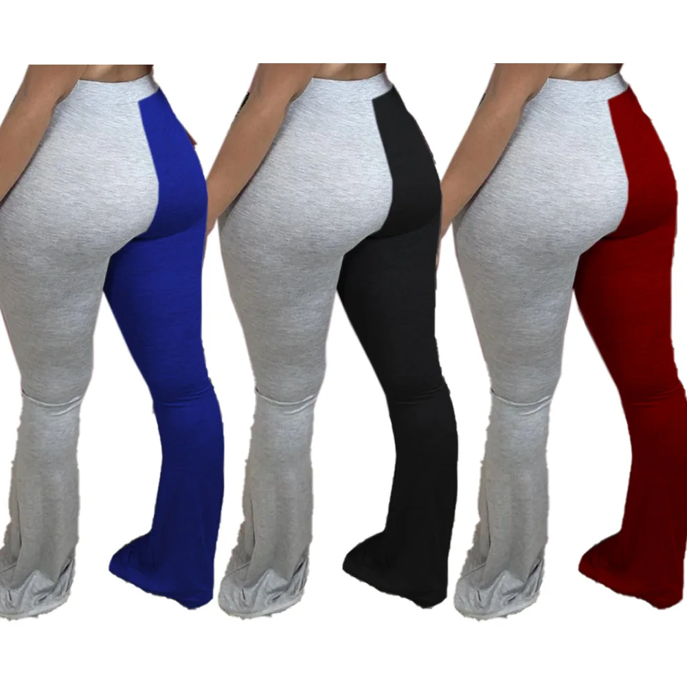 2020 Autumn Women Trousers Casual Style Solid Color Patchwork European and American Fashion Bell-bottoms
2020 Autumn Women Trousers Casual Style Solid Color Patchwork European and American Fashion Bell-bottoms