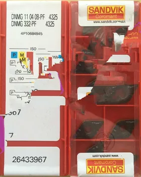 10PCS CARBIDE INSERT DNMG110408-PF 4325
10PCS CARBIDE INSERT DNMG110408-PF 4325