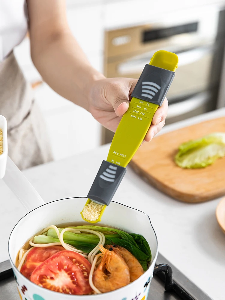 Measuring Spoon Double End Eight Stalls Adjustable Scale Measuring Spoons Measuring Cups Spoons Bakery Tools Kitchen Accessories
Measuring Spoon Double End Eight Stalls Adjustable Scale Measuring Spoons Measuring Cups Spoons Bakery Tools Kitchen Accessories