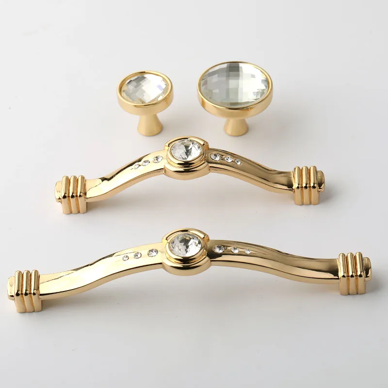 128mm modern fashion luxury gold wine cabinet kitchen cabinet door handle 96mm transparet crystal drawer tv cabinet knob pull
128mm modern fashion luxury gold wine cabinet kitchen cabinet door handle 96mm transparet crystal drawer tv cabinet knob pull