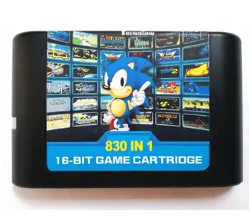 The Ultimate 830 In 1 EDMD Remix Game Cartridge for USA/ Japanese /European SEGA GENESIS MegaDrive Console
The Ultimate 830 In 1 EDMD Remix Game Cartridge for USA/ Japanese /European SEGA GENESIS MegaDrive Console
