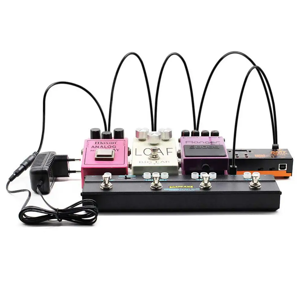 Электрогитара Daisy Chain Effect кабель питания 9V 2A аксессуары для музыкальной гитары